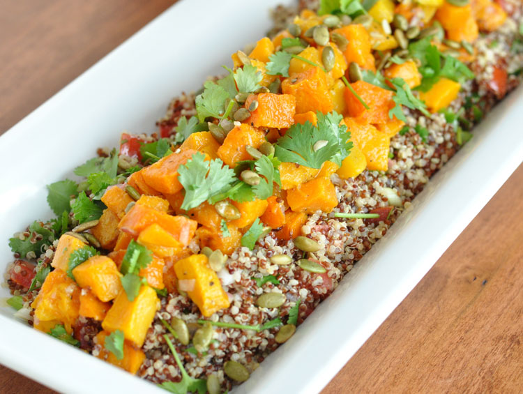 Roasted Butternut Squash And Quinoa - Former Chef